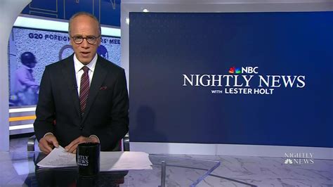 nightly news|nightly news tonight.